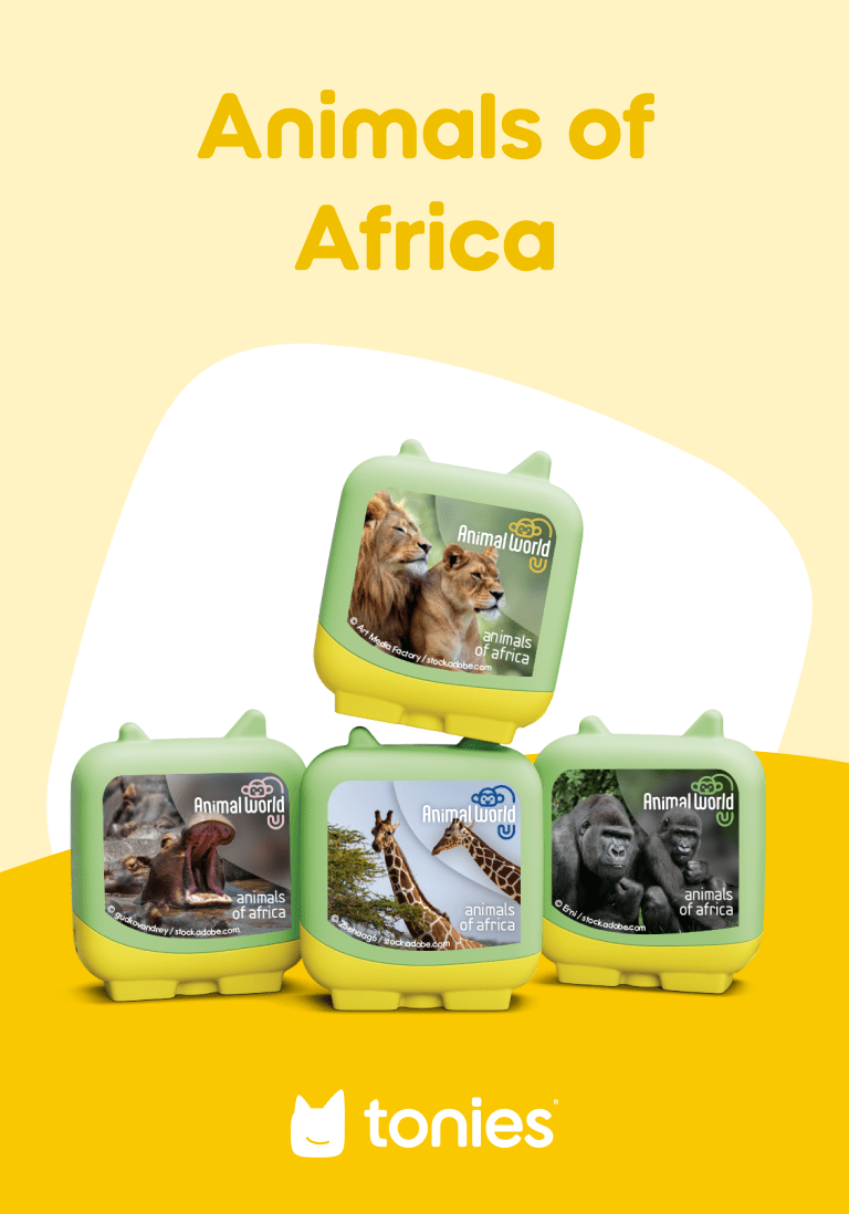 Animals of Africa Pocket Tonies | tonies® CA – tonies® Canada