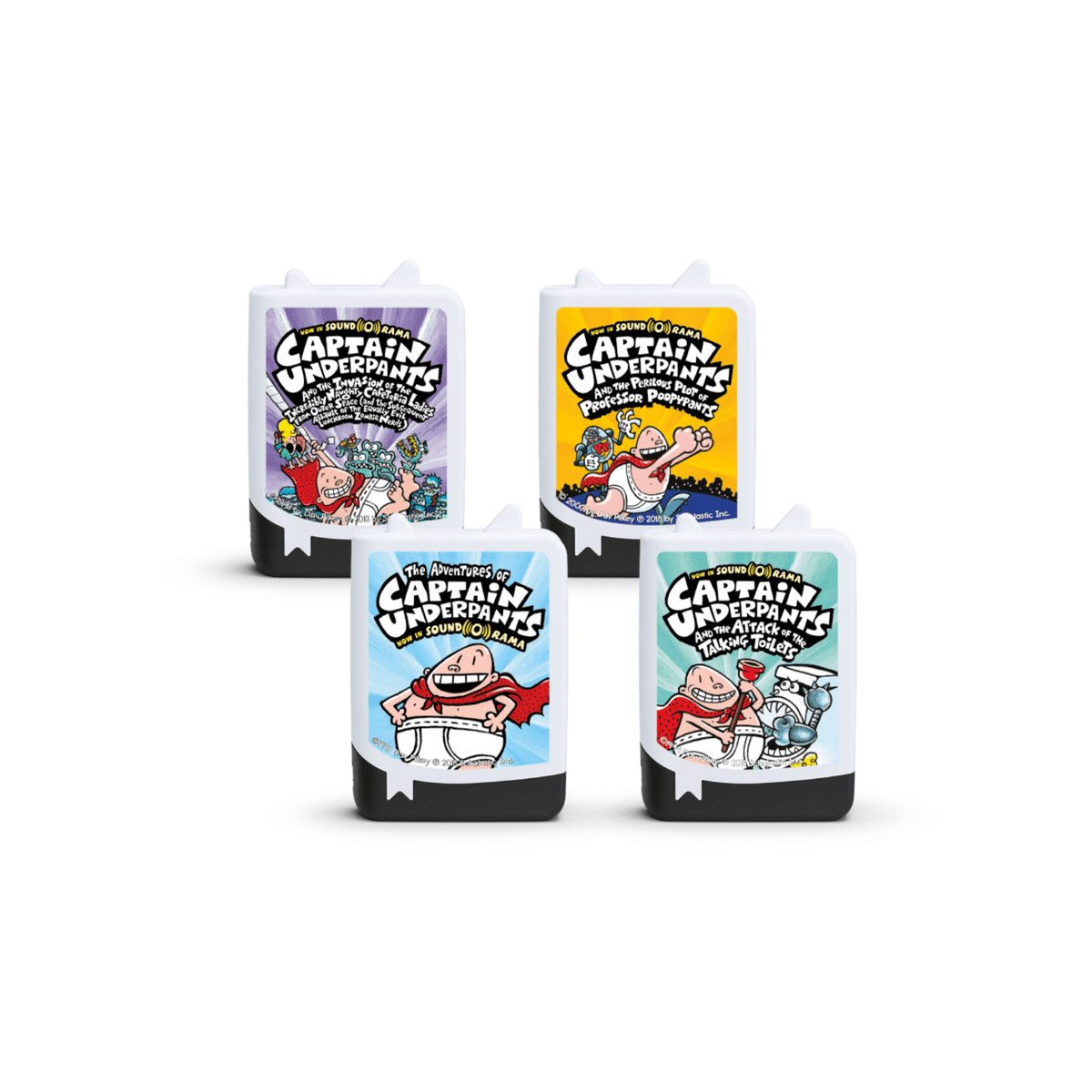 Captain Underpants Book Tonie 4 Pack | tonies® CA – tonies® Canada
