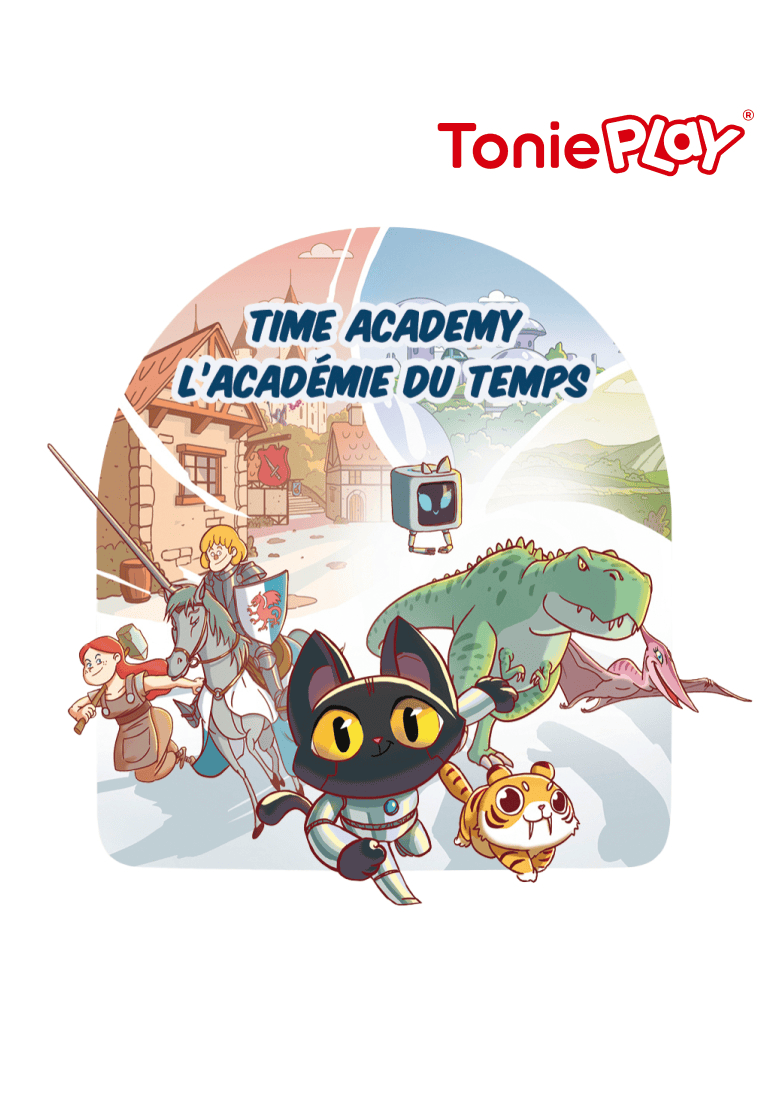 Jeu Tonieplay Tonies L'académie du temps Voyage à travers les époques