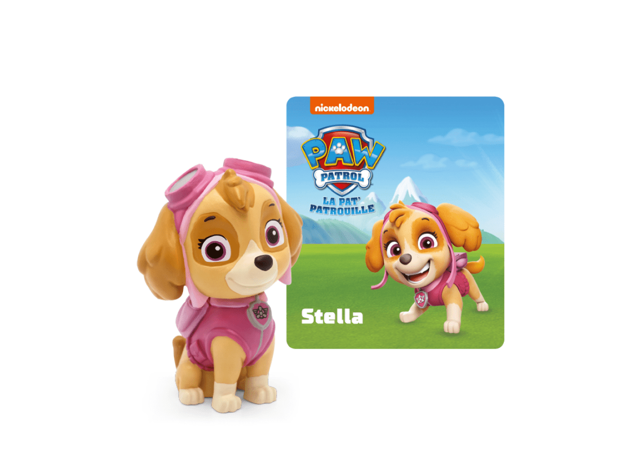 La Pat' Patrouille Stella Tonie audio figurine with content illustration