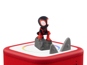 Marvel's Spidey and His Amazing Friends: Spin Tonie on a Red Toniebox