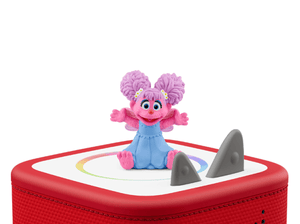 Sesame Street- Abby Cadabby Tonie on a red Toniebox 2 ready to play audio stories and songs