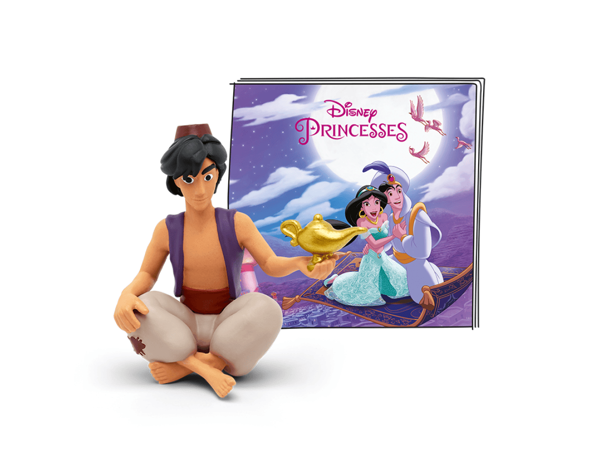 Disney Aladdin Tonie (Français) audio figurine with content illustration