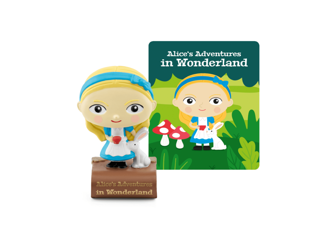 Favorite Classics- Alice in Wonderland Tonie  audio figurine with content illustration