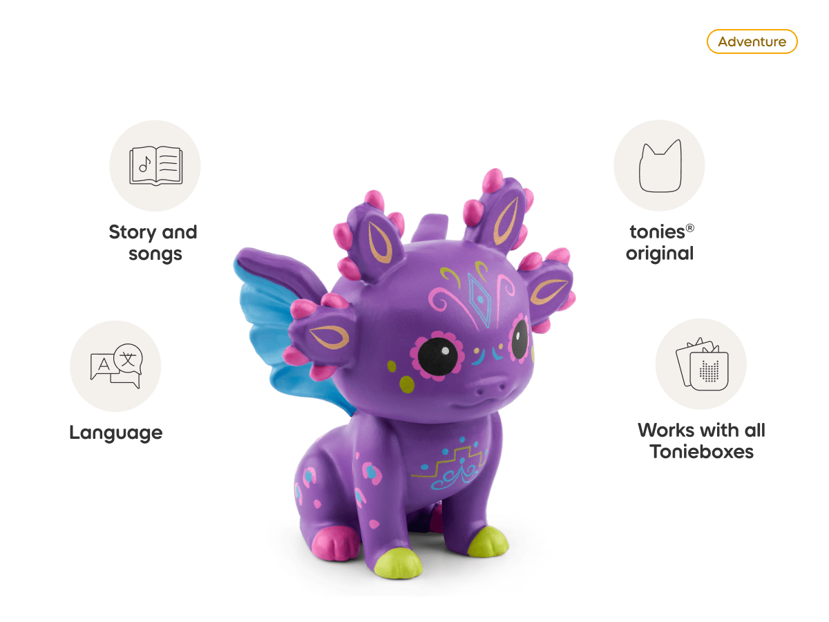 Ally and the Alebrije Tonie audio figurine from the adventure category, inspiring audio journeys and imaginative play