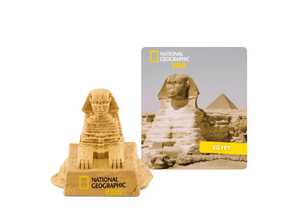 National Geographic Kids - Ancient Egypt audio figurine with content illustration