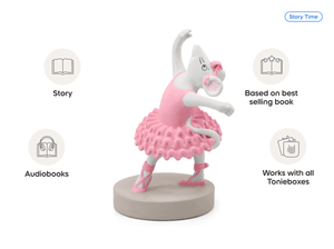 Angelina Ballerina Tonie audio figurine, inspiring audio journeys and imaginative play