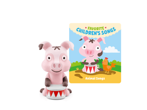 Favourite Children's Songs: Animal Songs Tonie audio figurine with content illustration