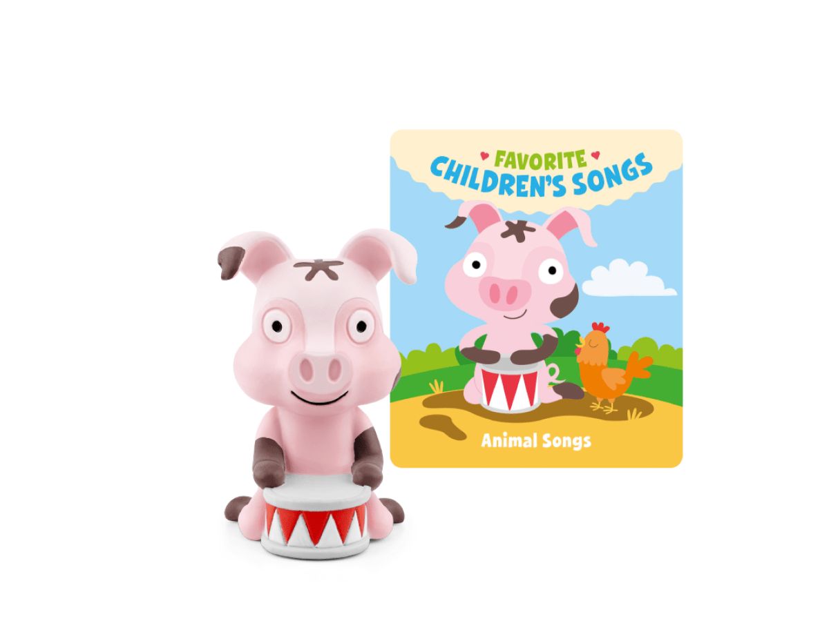 Favourite Children's Songs: Animal Songs Tonie audio figurine with content illustration