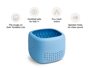 Housse Toniebox Lite : Bleu arctique