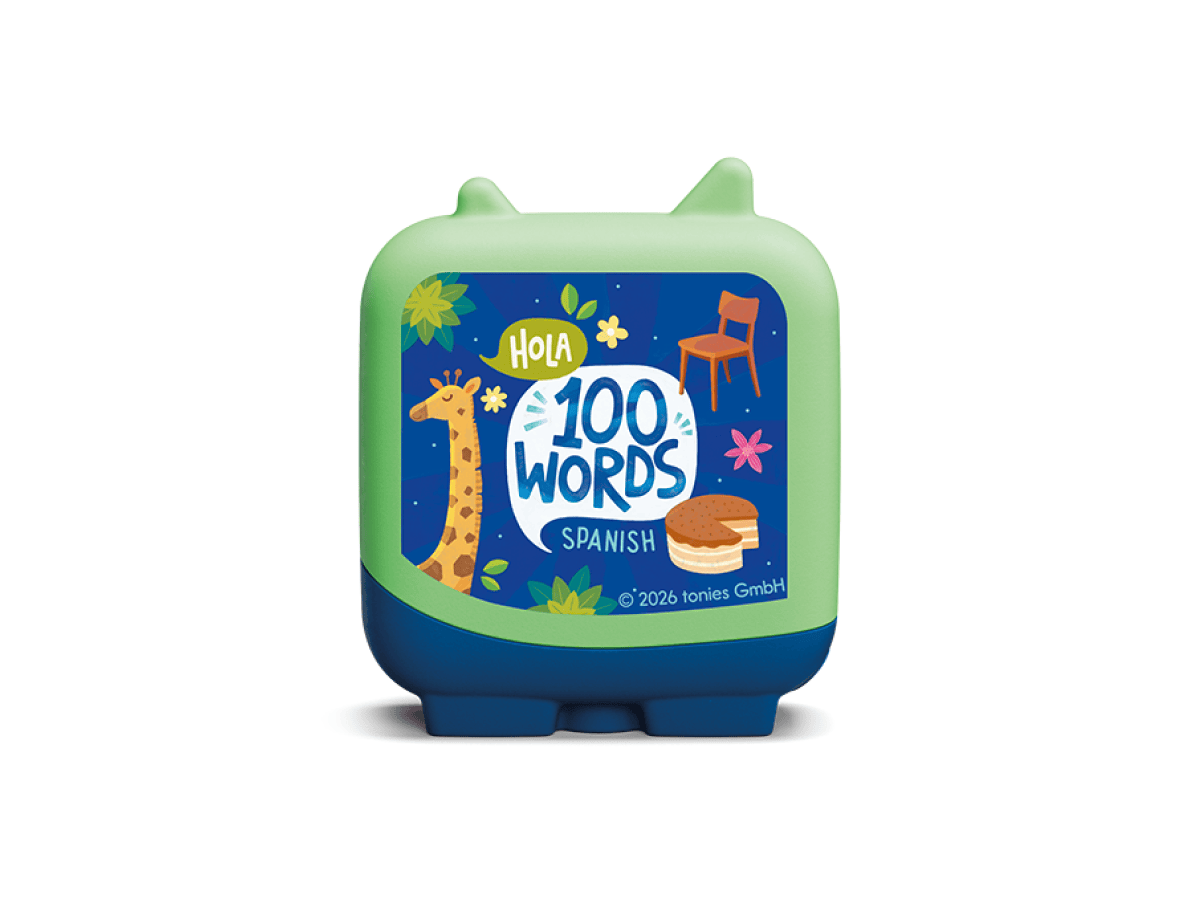 Around the World in 100 Words Pocket Tonies spanish Tonie audio figurine for the Toniebox, which plays audio content
