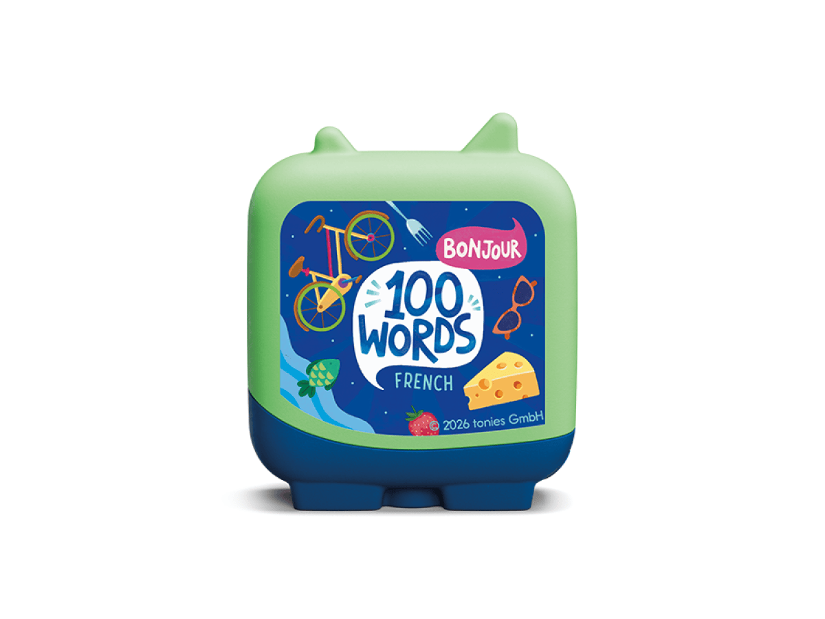 Around the World in 100 Words Pocket Tonies french Tonie audio figurine for the Toniebox, which plays audio content