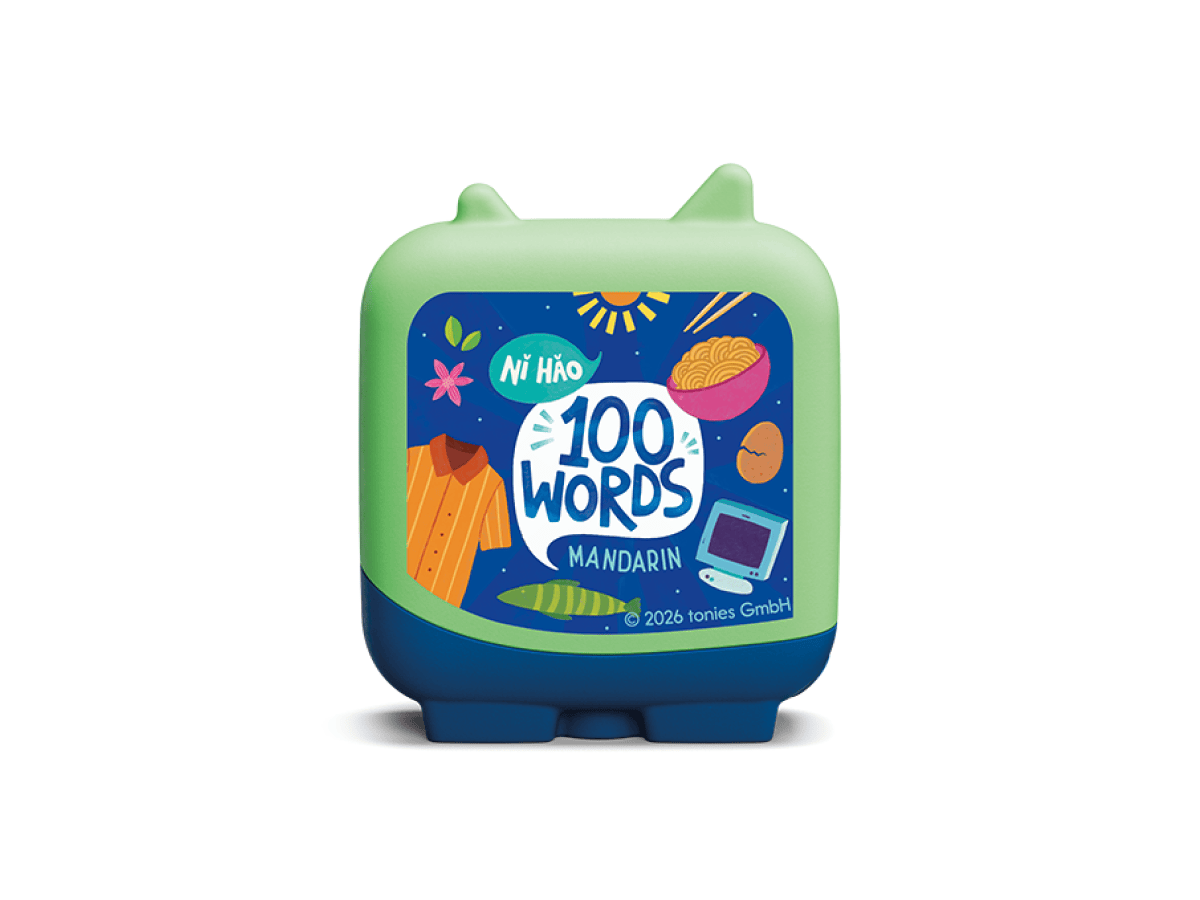 Around the World in 100 Words Pocket Tonies Mandarin Tonie audio figurine for the Toniebox, which plays audio content
