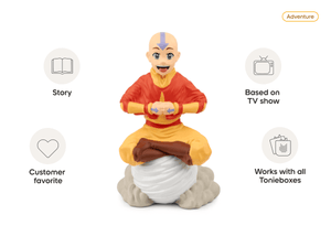 Avatar The Last Airbender - Aang Tonie audio figurine from the adventure category, inspiring audio journeys and imaginative play