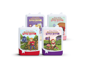 Baby-Sitters Little Sister Book Tonies - 4 Pack audiobooks for kids for use with the Toniebox