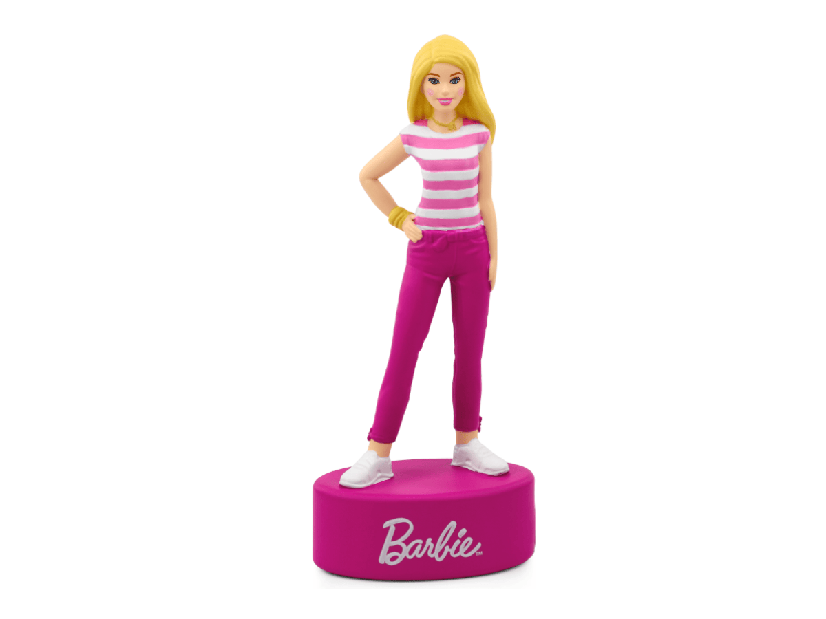 Barbie You Can Be Anything Tonie audio figurine for the Toniebox, which plays audio content