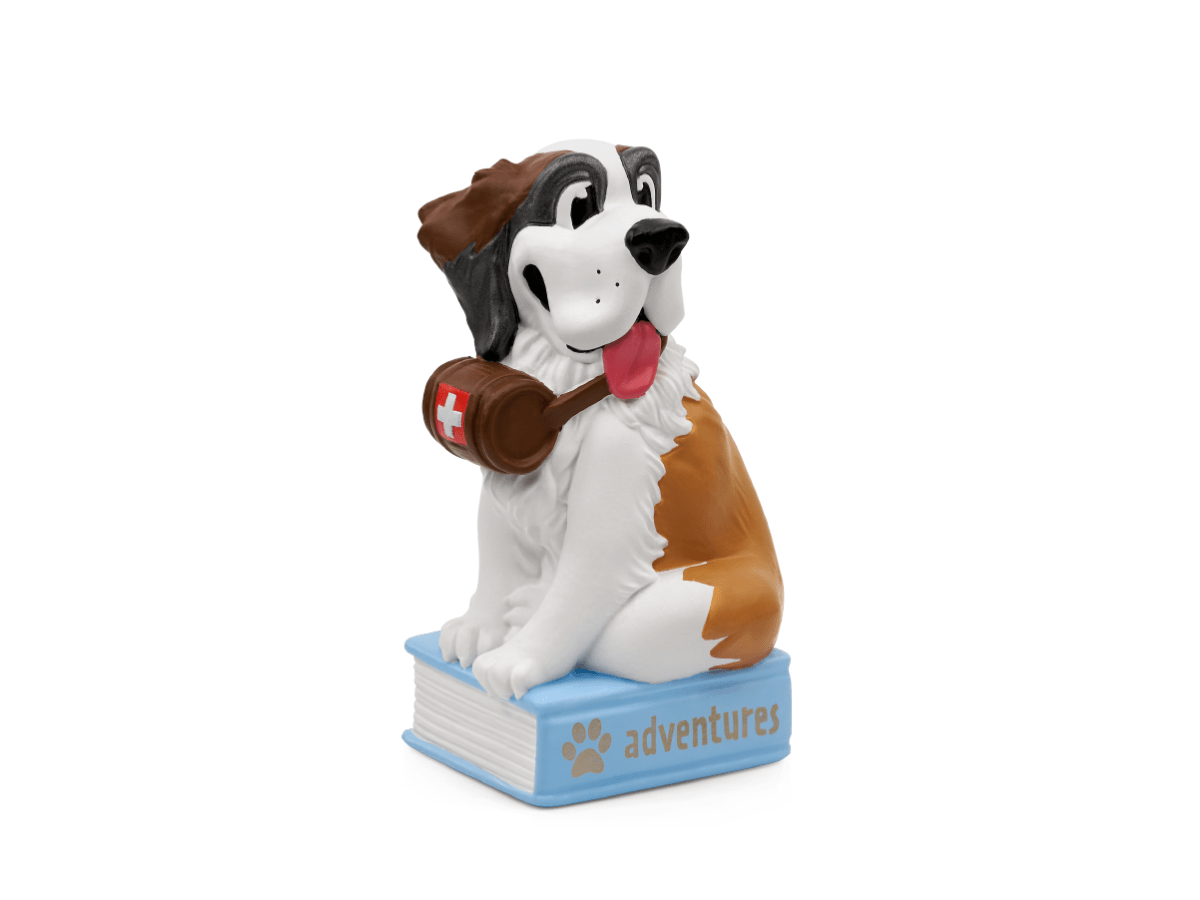 Animal Adventures- Saint Bernard Tonie audio figurine for the Toniebox, which plays audio content