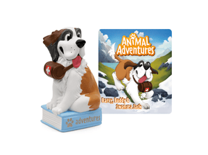 Animal Adventures- Saint Bernard Tonie audio figurine with content illustration