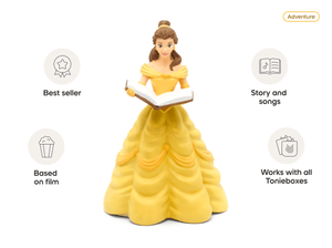Disney Beauty & the Beast Tonie audio figurine, inspiring audio journeys and imaginative play