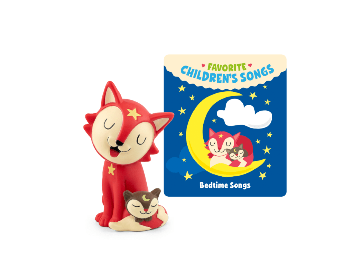 Favourite Children's Songs: Bedtime Songs Tonie audio figurine with content illustration