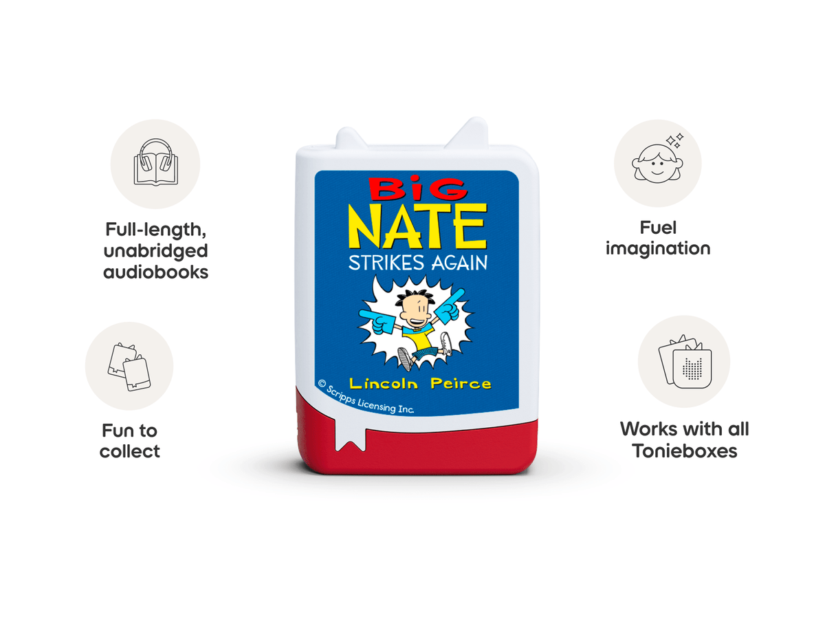 Big nate audio figurine, inspiring audio journeys and imaginative play
