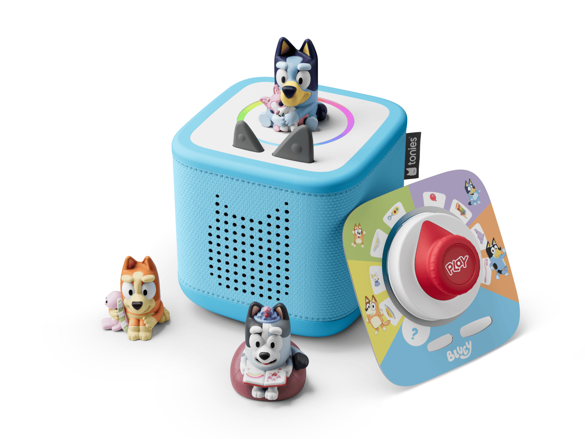 Bluey Toniebox 2 Full Play Set in Sky Blue