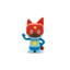 Blue and Red Superhero