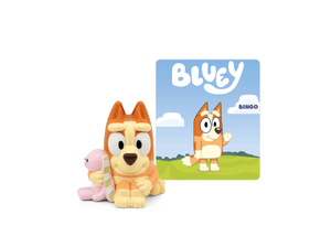 Bingo Bluey Tonie audio figurine with content illustration