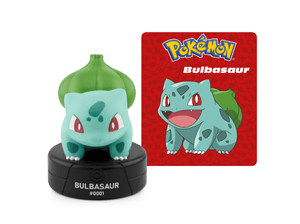 Pokémon Bulbasaur Tonie audio figurine with content illustration