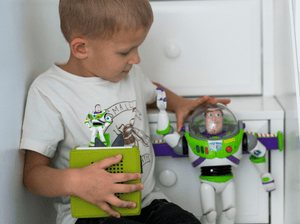 Child Playing With Disney & Pixar Toy Story 2: Buzz Lightyear Tonie