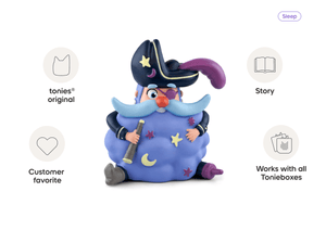 Calm x tonies - Cap'n Dreambeard audio figurine, inspiring audio journeys and imaginative play