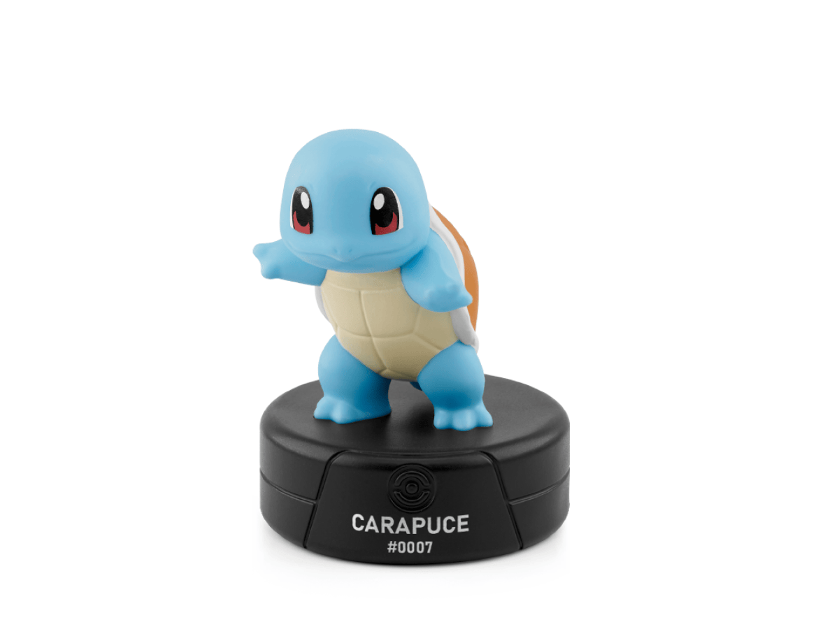 French Pokémon-Carapuce Tonie audio figurine for the Toniebox, which plays audio content