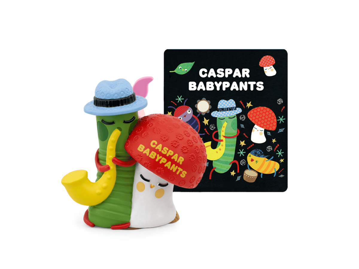 Caspar Babypants Tonie audio figurine with content illustration