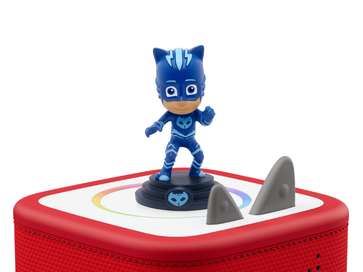 PJ Masks: Catboy Tonie on a Red Toniebox