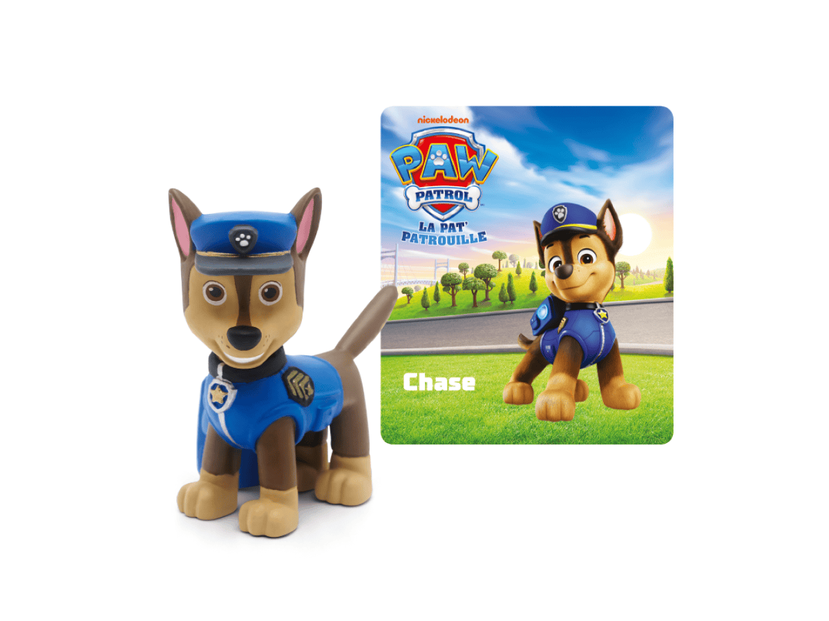 La Pat' Patrouille Chase Tonie audio figurine with content illustration