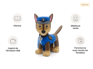 La Pat' Patrouille Chase audio figurine from the adventure category, inspiring audio journeys and imaginative play