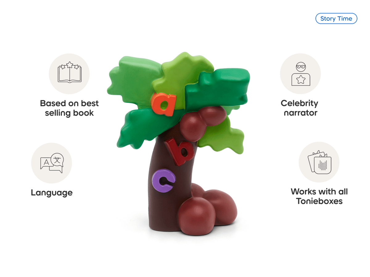 Chicka Chicka Boom Boom audio figurine, inspiring audio journeys and imaginative play