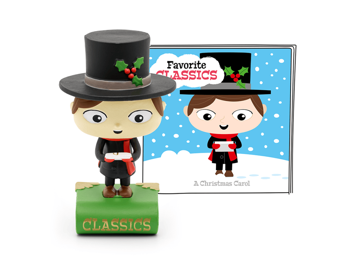 Favorite Classics: A Christmas Carol Tonie audio figurine with content illustration