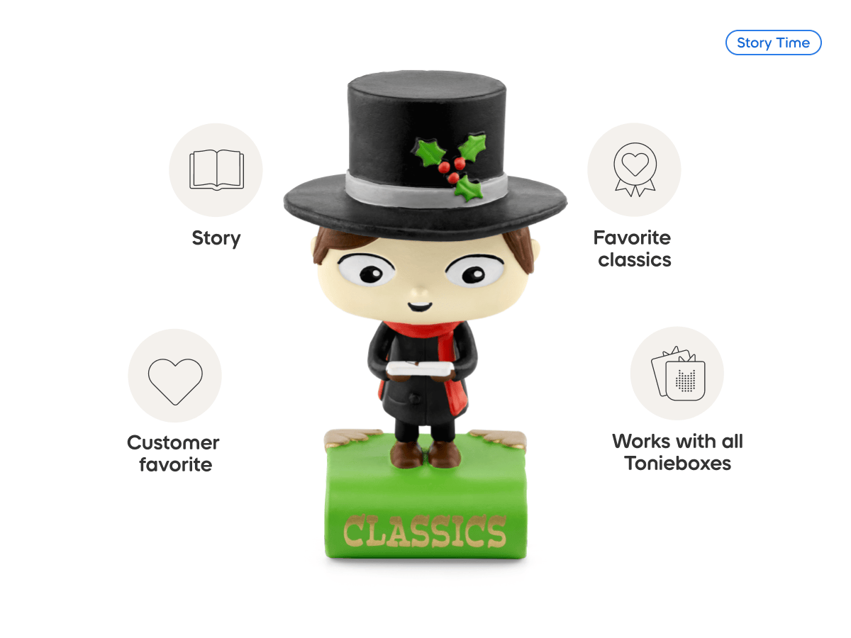 Favorite Classics: A Christmas Carol Tonie audio figurine, inspiring audio journeys and imaginative play