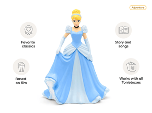 Cinderella audio figurine, inspiring audio journeys and imaginative play