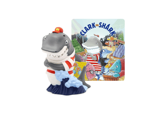 Clark the Shark Tonie with a branded content card