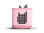 Front view of cloud pink Toniebox 2 an audio player for kids, used with Tonie audio figurines and Tonieplay games