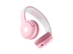 Cloud Pink bluetooth headphones for kids