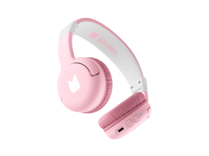 Cloud Pink bluetooth headphones for kids