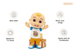 Cocomelon audio figurine, inspiring audio journeys and imaginative play