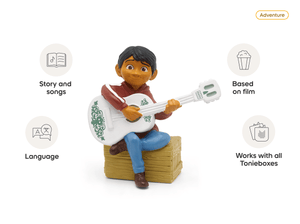 Disney & Pixar Coco Tonie audio figurine, inspiring audio journeys and imaginative play