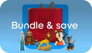 Red toniebox 2 with Tonies and text Bundle and Save