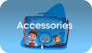 PAW Patrol Listen and Go bag with the text accessories