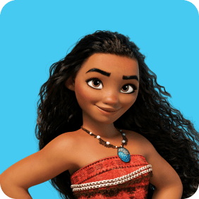 Disney's Moana animated character