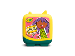 Crayola Art Adventures Tonie audio figurine for the Toniebox, which plays audio content